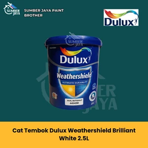 Cat Tembok Dulux weathershield 2.5L